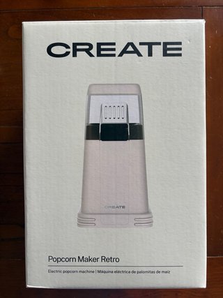 Máquina eléctrica de hacer palomitas Create