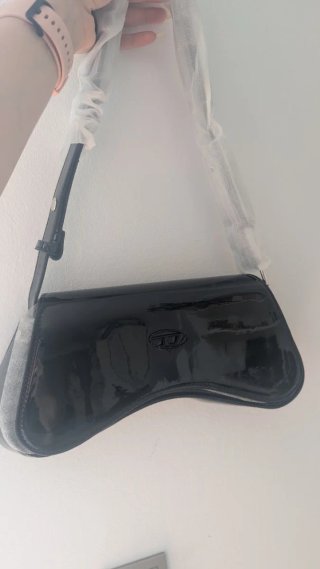 Borsa DIESEL Nera in Ecopelle