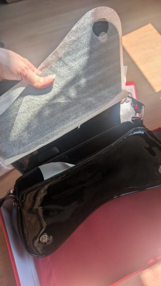 Borsa DIESEL Nera in Ecopelle