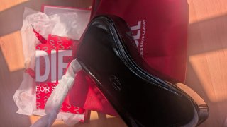 Borsa DIESEL Nera in Ecopelle