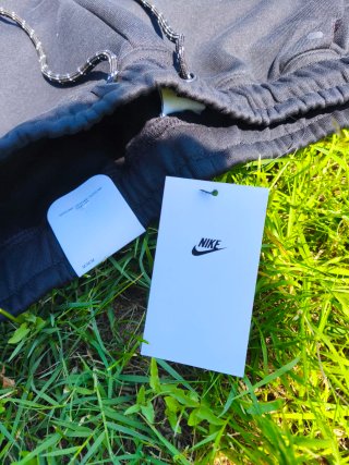 Nike Tech Fleece Pantaloncini Neri