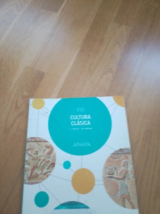 Cultura clásica, Primeiro Ciclo, ESO