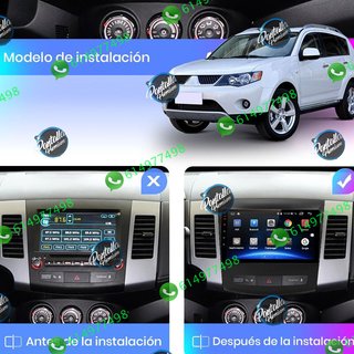 Radio Pantalla CARPLAY Mitsubishi Outlander XL2