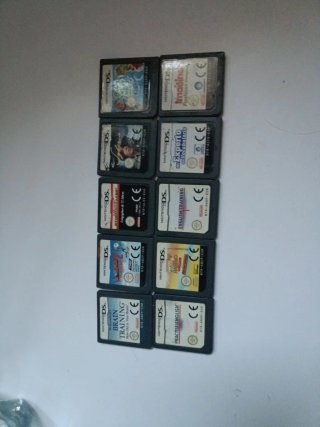 Lote 10 Juegos Nintendo DS Educativos