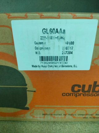 Compresor GL60AAa R134a 1/6HP