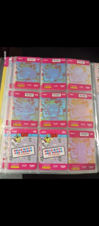 Álbum completo Panini Hello Kitty y Amigos.