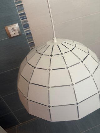 Lámpara de techo moderna blanca