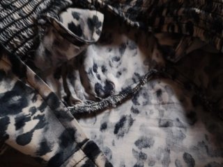 Blusa con estampado animal print