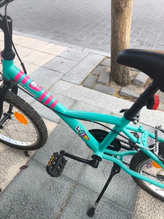 Bicicleta niña Decathlon 20 pulgadas