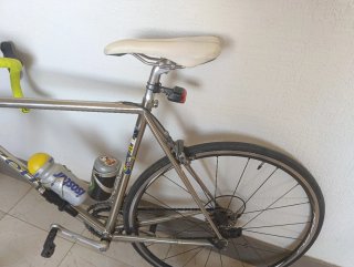 Bicicleta Carretera Zeus Cromada