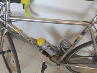 Bicicleta Carretera Zeus Cromada