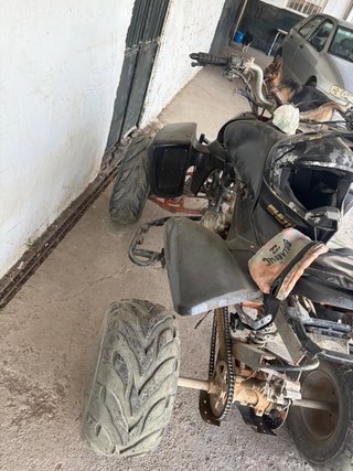 Quad 300cc Off-road Negro/Naranja
