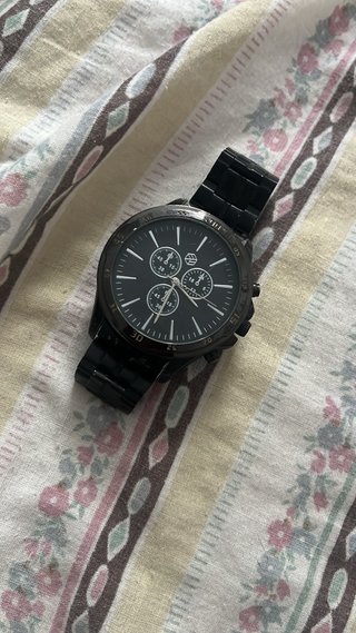 Reloj Negro Cronógrafo