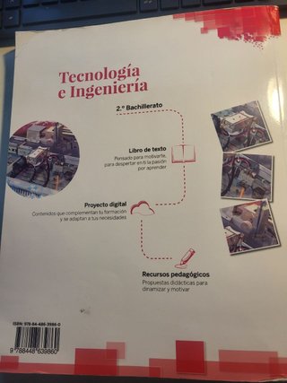 Tecnología e ingeniería, 2 bachillerato