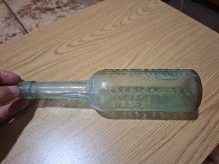 Lote 7 Botellas Antiguas Medicina Vidrio