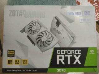 RTX 3070 White + Fuente Seasonic 650W