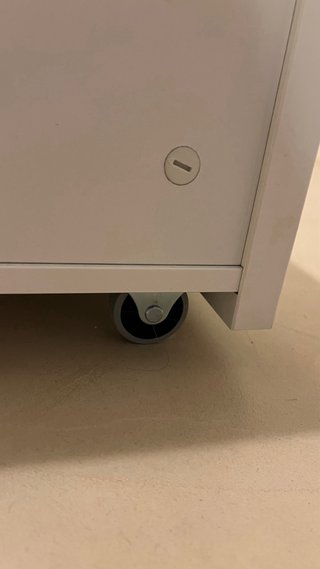 Cajón cama IKEA Malm blanco con ruedas SIN USO