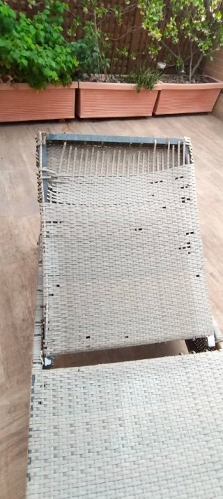Tumbona de jardín/piscina plegable