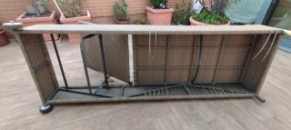 Tumbona de jardín/piscina plegable