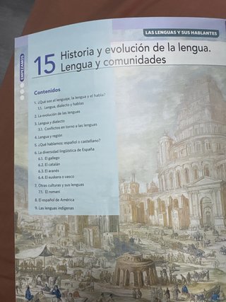 Lengua castellana y literatura 1 Bachillerato