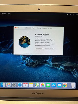MacBook Air 13” 128GB 2014