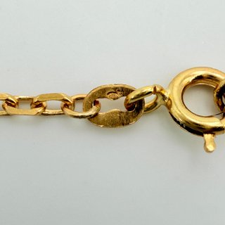 Cadena Forzada de oro de 18k, 6.96 g, 50 cm.