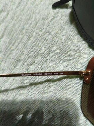 Gafas de sol Emporio Armani Marrón/Dorado