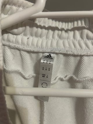 Pantalón chándal Adidas blanco