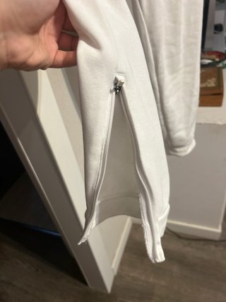 Pantalón chándal Adidas blanco