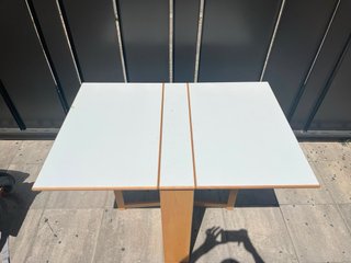 Mesa plegable vintage madera
