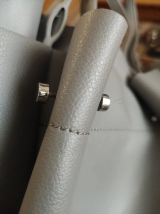 Bolso Zara Gris grande.