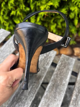 Sandalias Piel Carolina Herrera T.37
