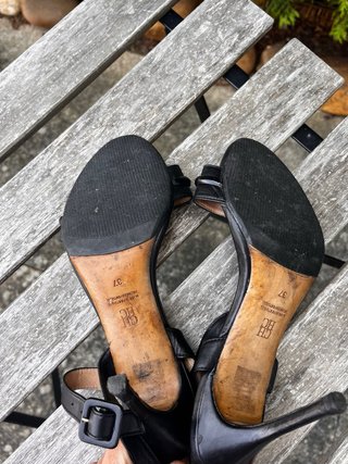 Sandalias Piel Carolina Herrera T.37
