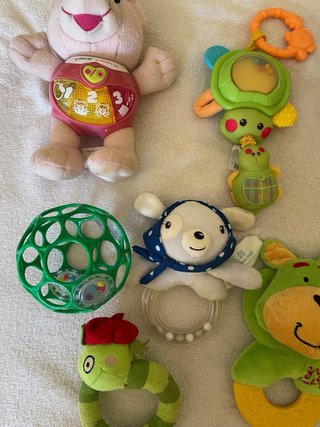 Lote Juguetes y Mordedores Bebé