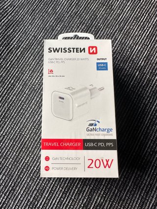 Cargador Swissten 20W USB-C