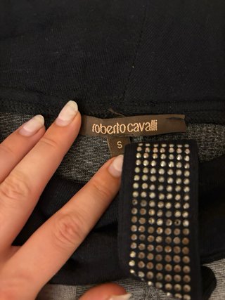 Vestido/Top Roberto Cavalli cuadros
