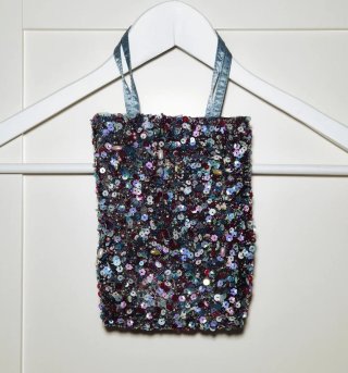 Bolso abalorios Zara