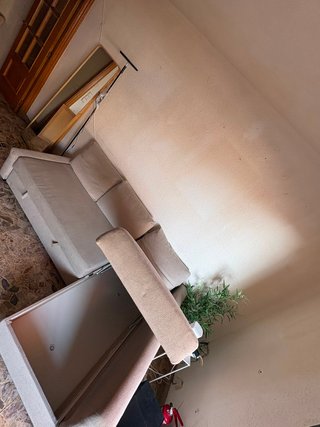 Sofá Cama Chaise Longue Friheten Beige