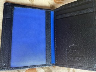 Cartera Piel RC Deportivo Coruña Negra