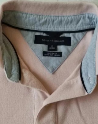 Polo Tommy Hilfiger Rosa Talla M