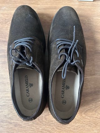 Zapatos Caramelo Marrón Talla 44