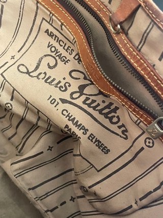Borsa Louis Vuitton marrone