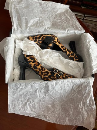 Zapatos Lodi tacón leopardo