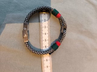 Pulsera hombre cordón trenzado