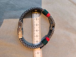 Pulsera hombre cordón trenzado