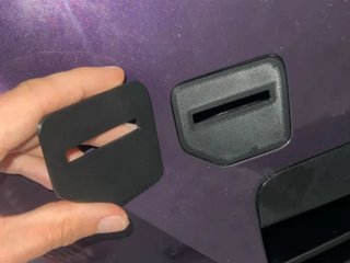 Tapa Gancho Remolque BMW G42 - Pieza 3D