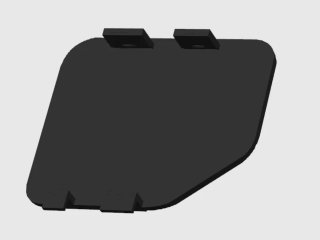 Tapa Gancho Remolque BMW G42 - Pieza 3D