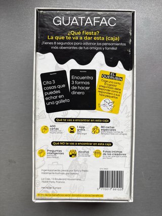 Juego de mesa GUA TA FAC