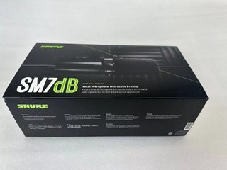 Shure SM7dB Micrófono Vocal Negro