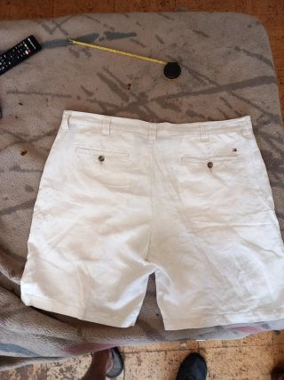 Pantalón Corto Blanco Tommy Hilfiger Talla L